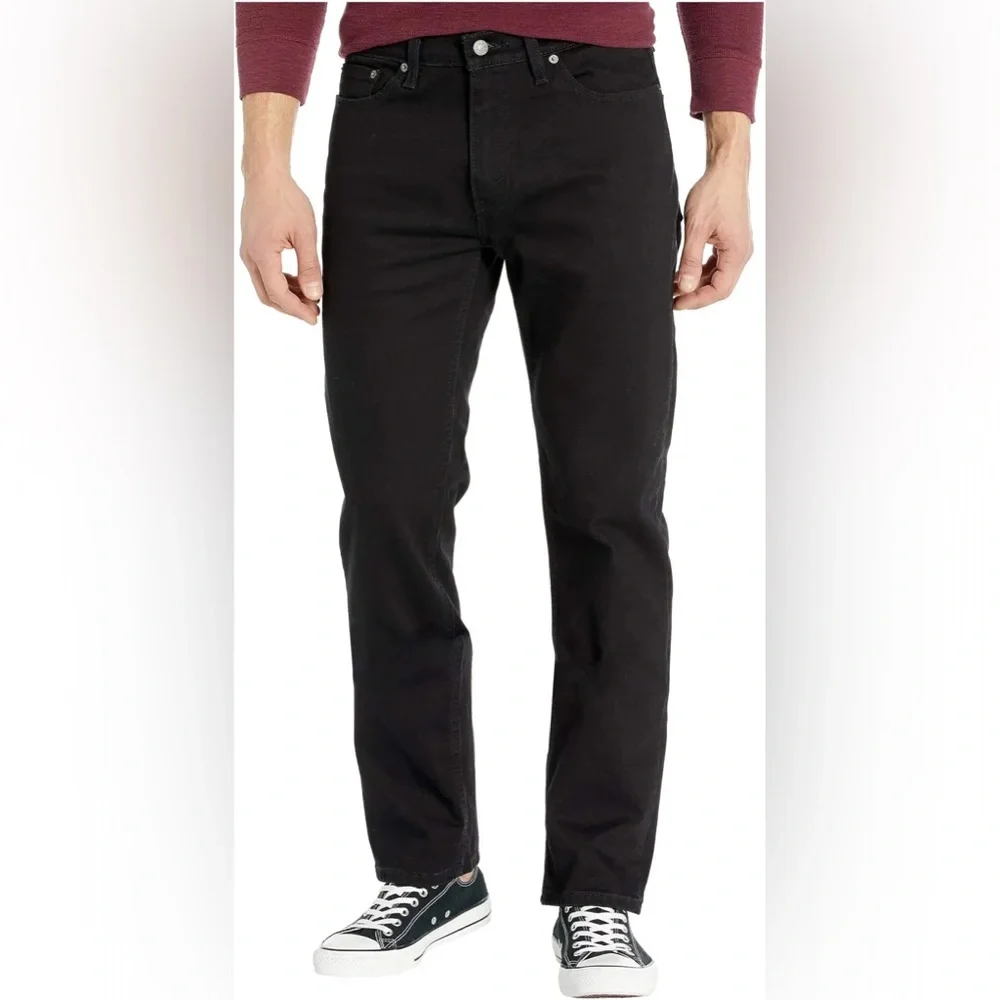 Levi's Men's 541™ Black Athletic Taper Stretch Jeans Size 40 x 32